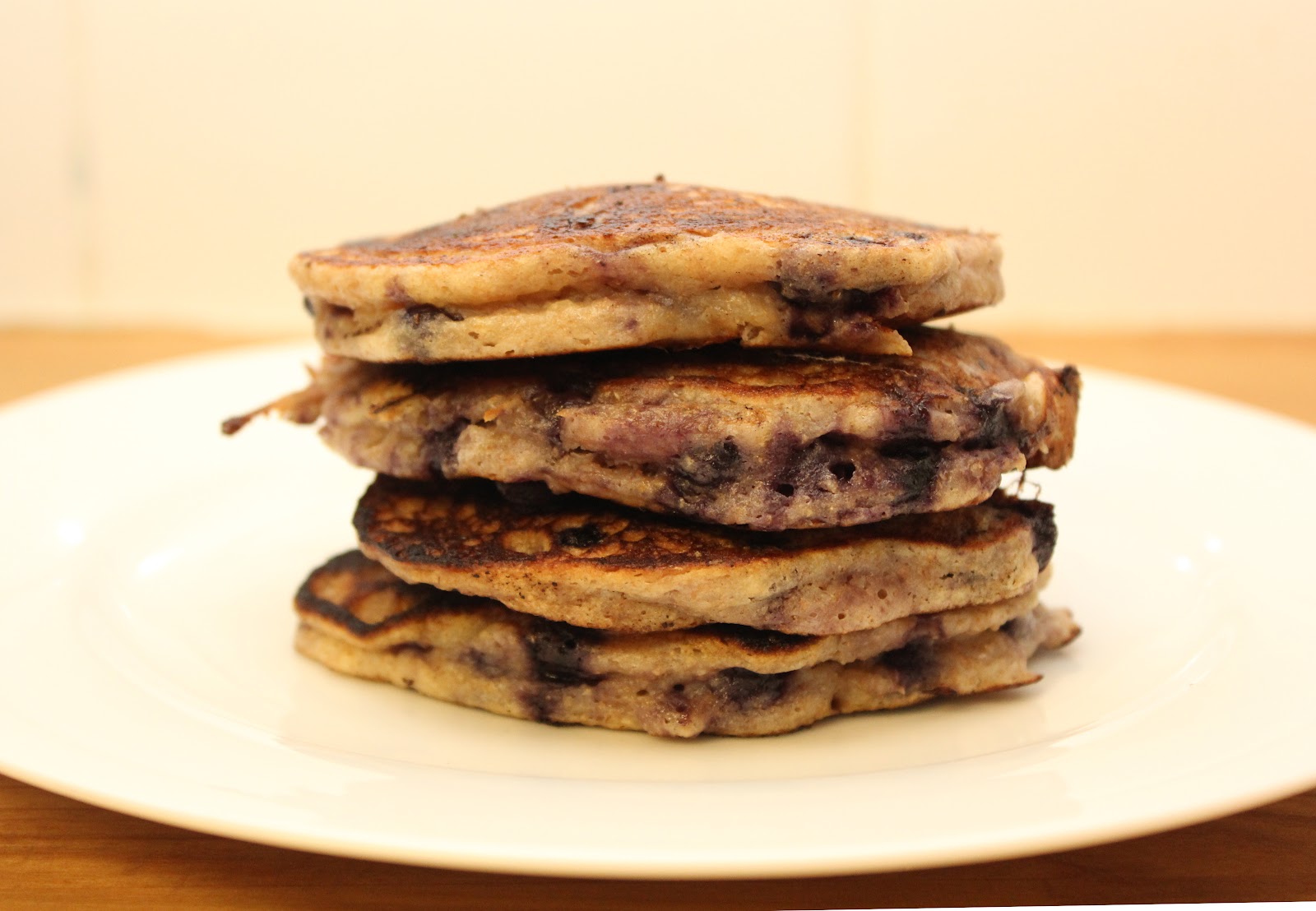 The No Pressure Cooker Whole Wheat Yogurt Pancakes... with Fruit