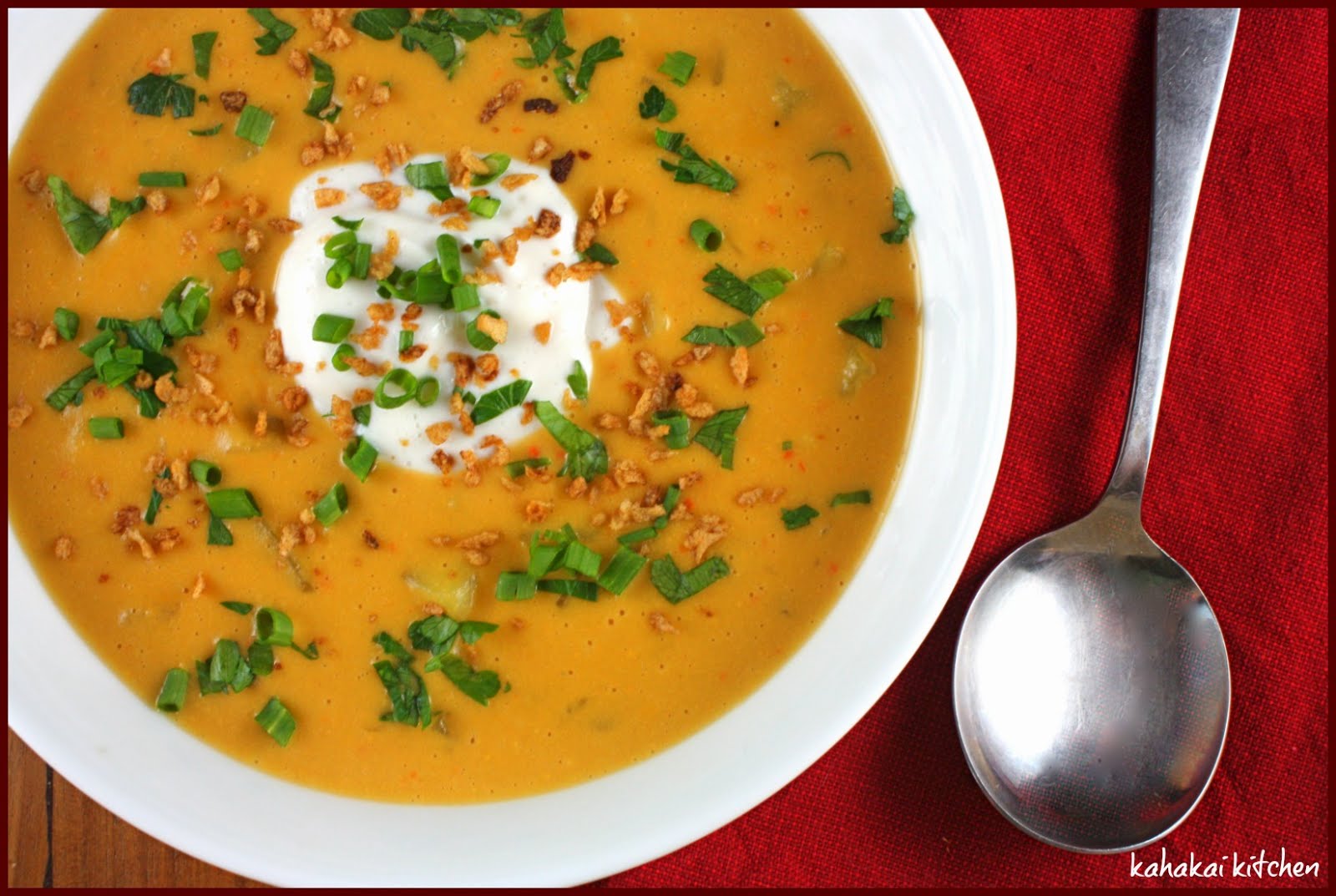 Kahakai Kitchen "Cheesy" Potato Soup A Healthier But Still Decadently