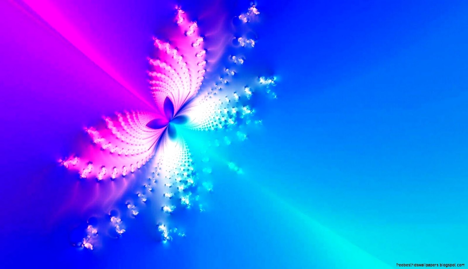 Abstract Blue Butterfly Abstract Blue Butterfly