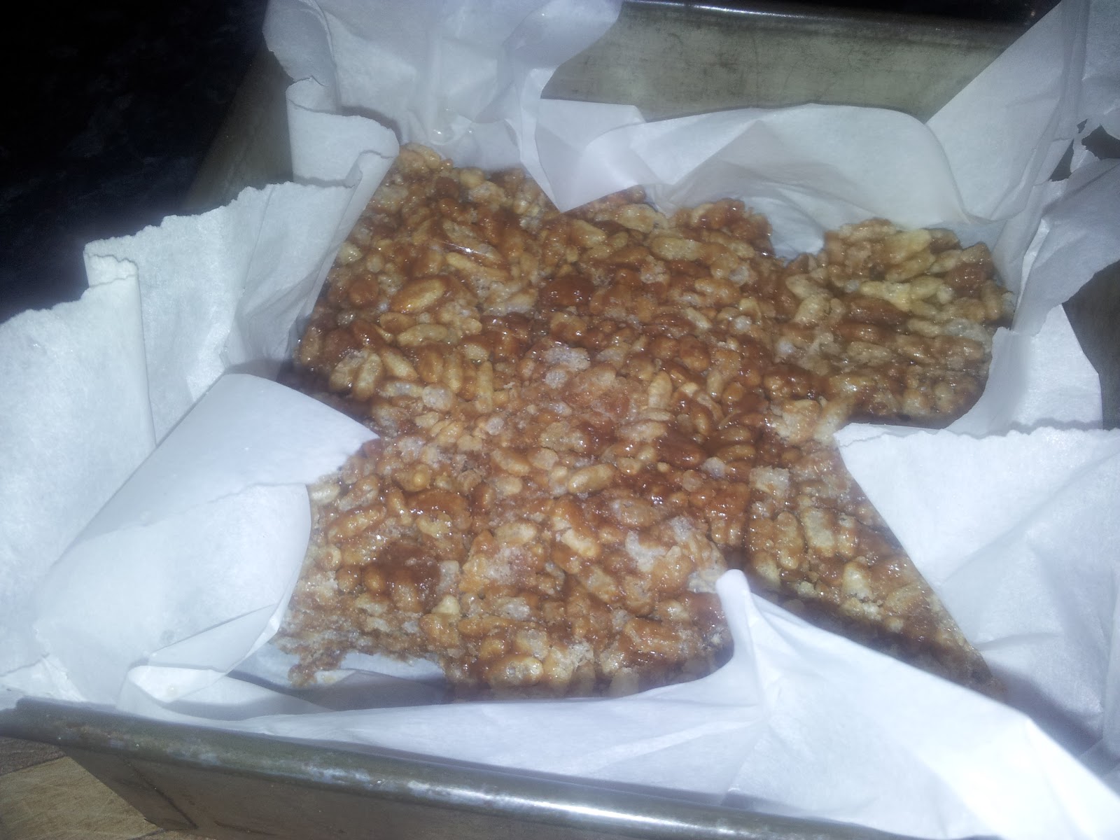 Made with my two hands Moro bar slice