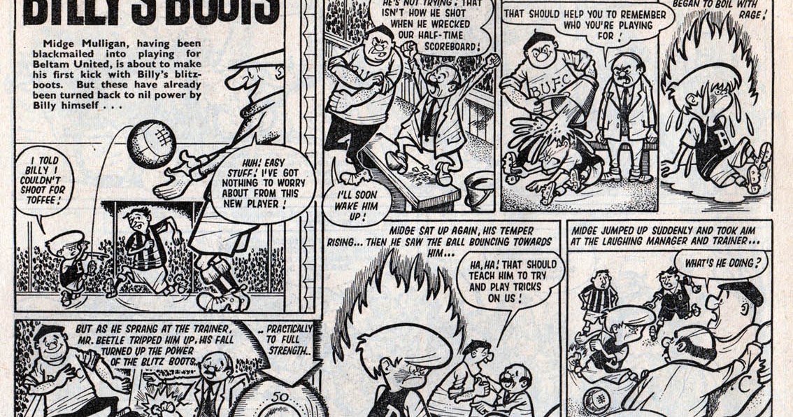 BLIMEY! The Blog of British Comics The ORIGINAL Billy's Boots! (1963)