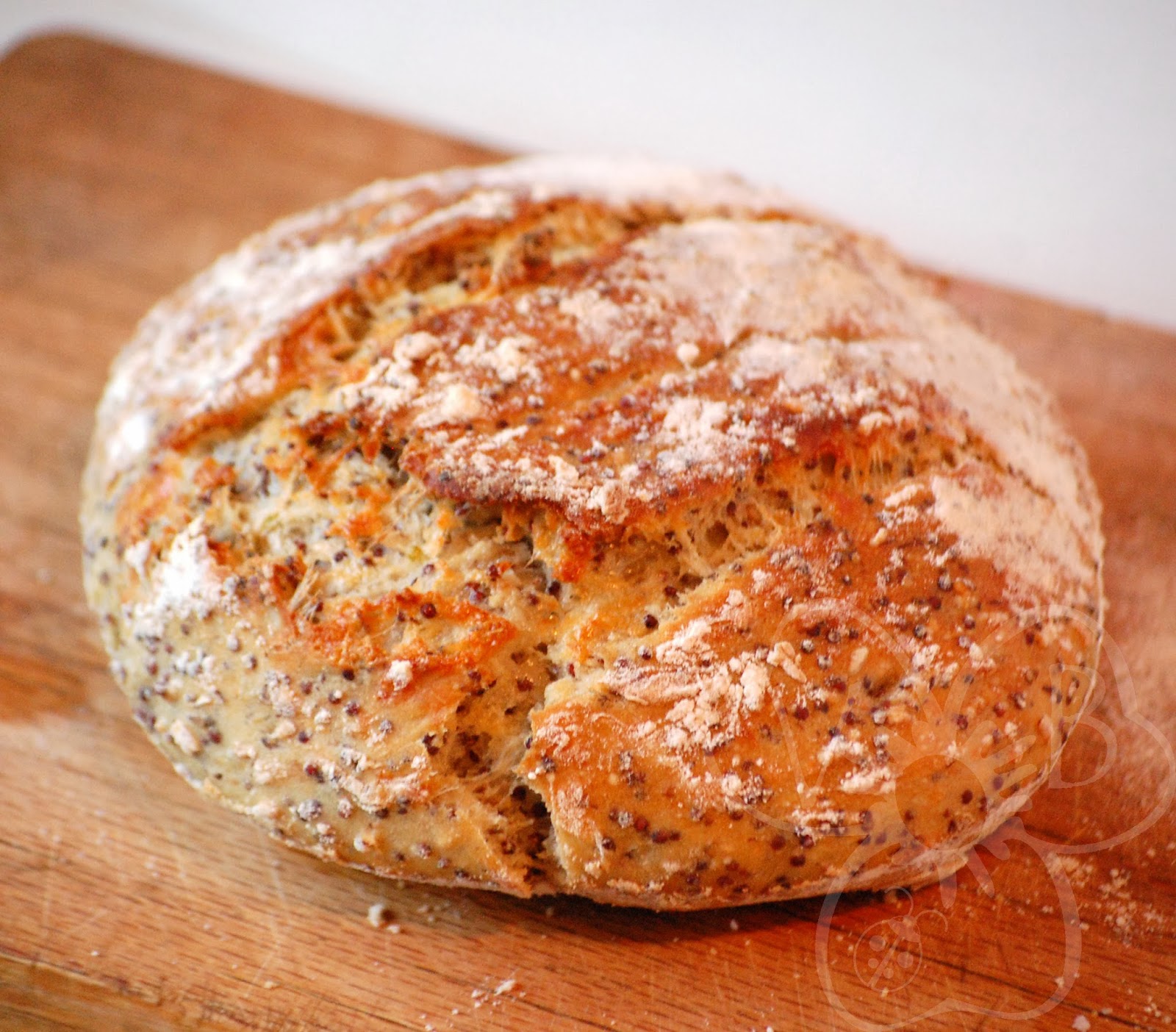 Violet's Buds Whole Quinoa Bread Recipe