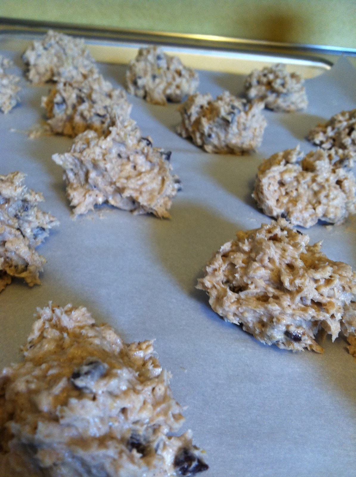 The Cookie Monster Banana Oatmeal Chocolate Chip Cookies