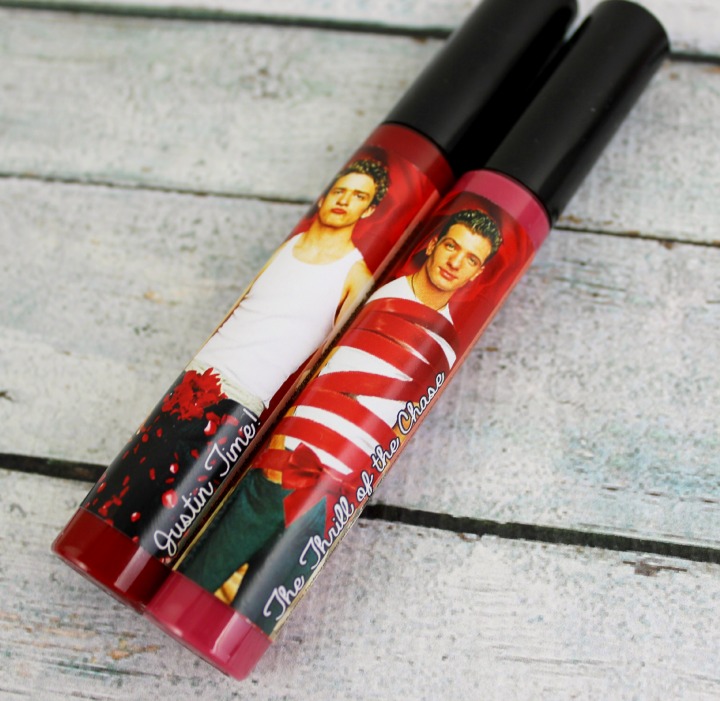 Shiro Cosmetics Battle of the Boy Bands: Tearin’ Up My Heart (NSYNC-inspired collection) lip glosses
