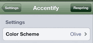 Accentify Tweak Now Available On Cydia