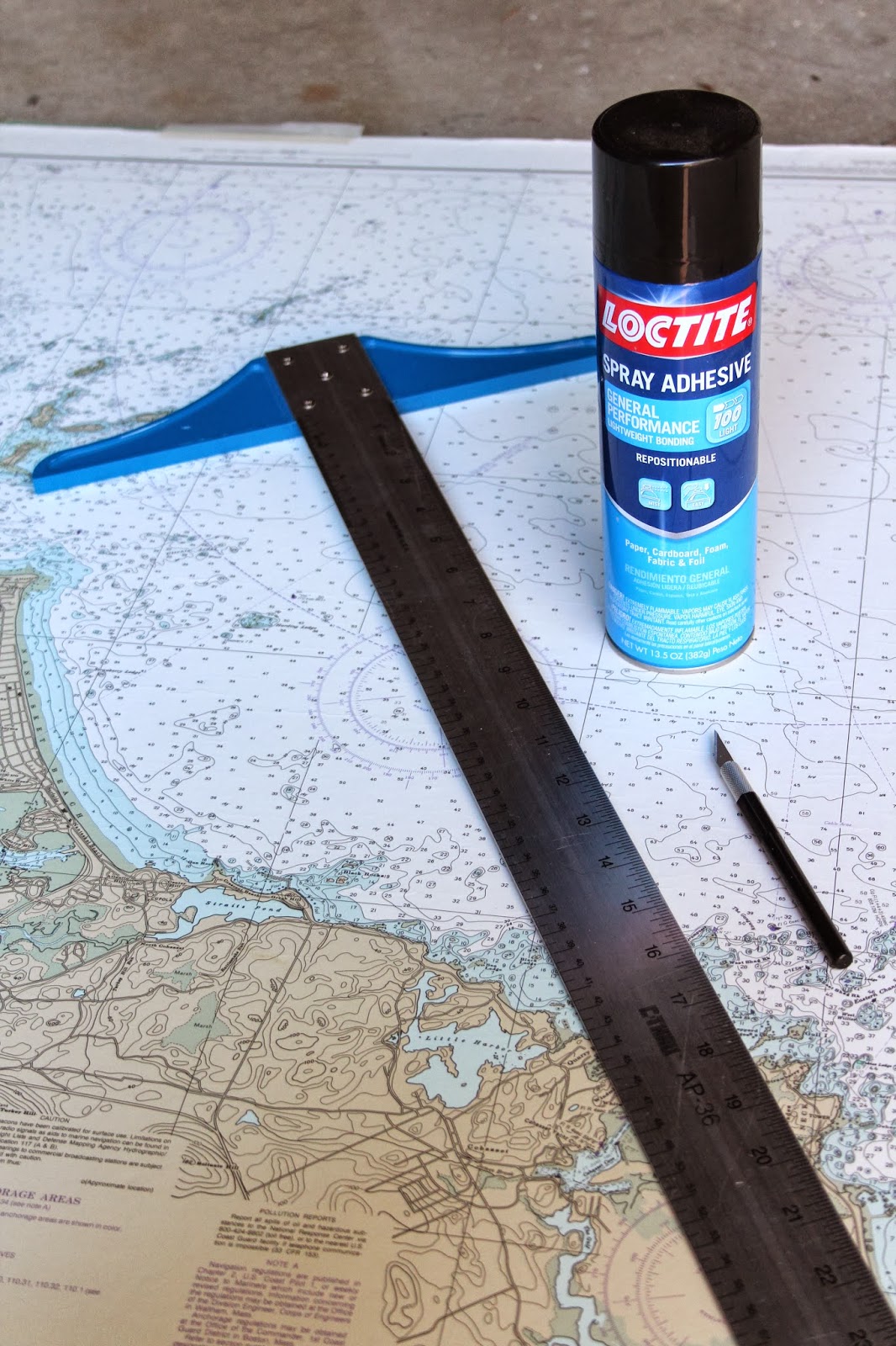 ORC How To Mount and Frame a Large Map Shine Your Light