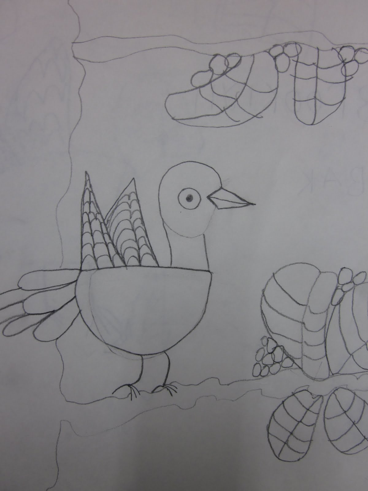 Art at East, Union and more...: Kindergarten Drawing Birds with Mona Brooks