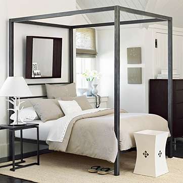 canopy beds bed types different improvement gray chic metal