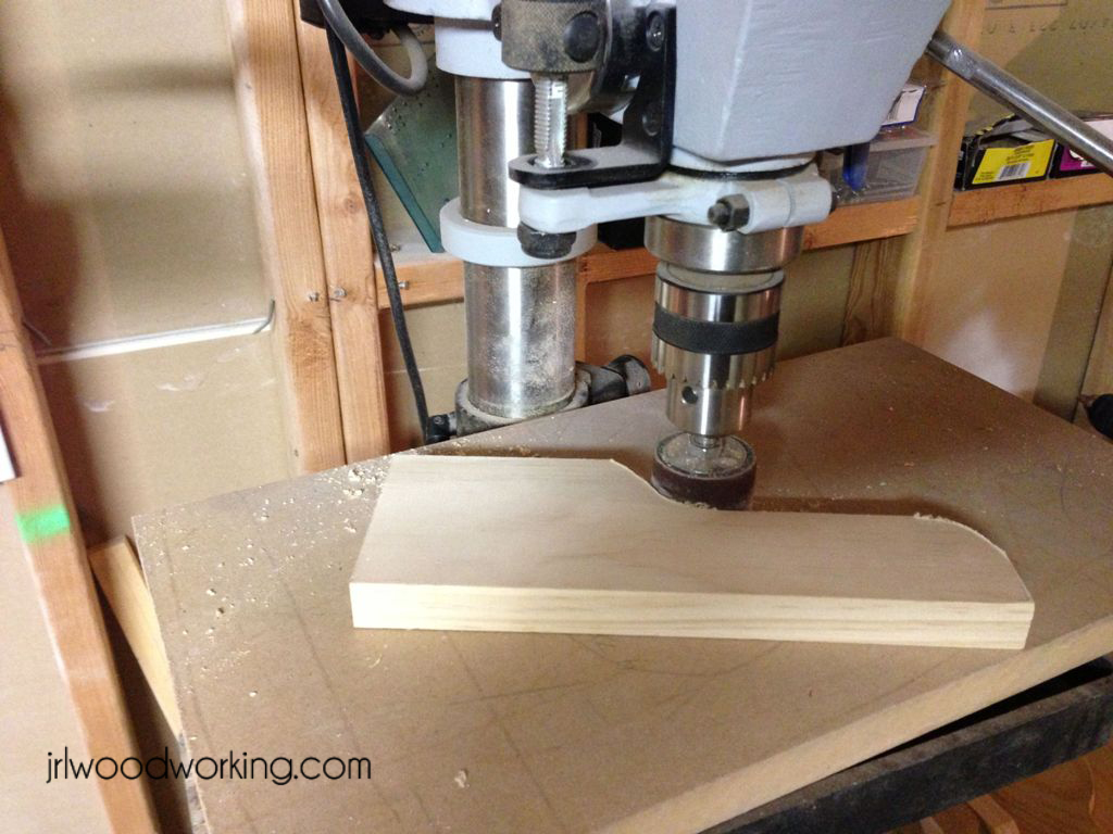 JRL Woodworking Free Furniture Plans and Woodworking Tips Woodworking Tip Sanding Curves