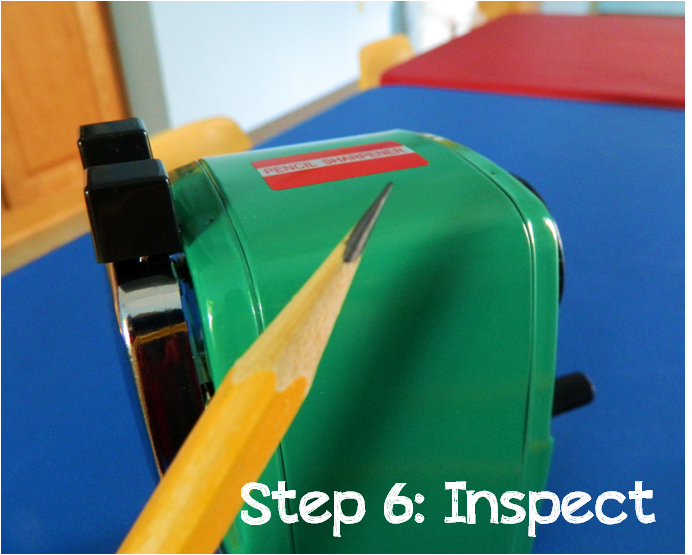 The 9 Verbs of Pencil Sharpening