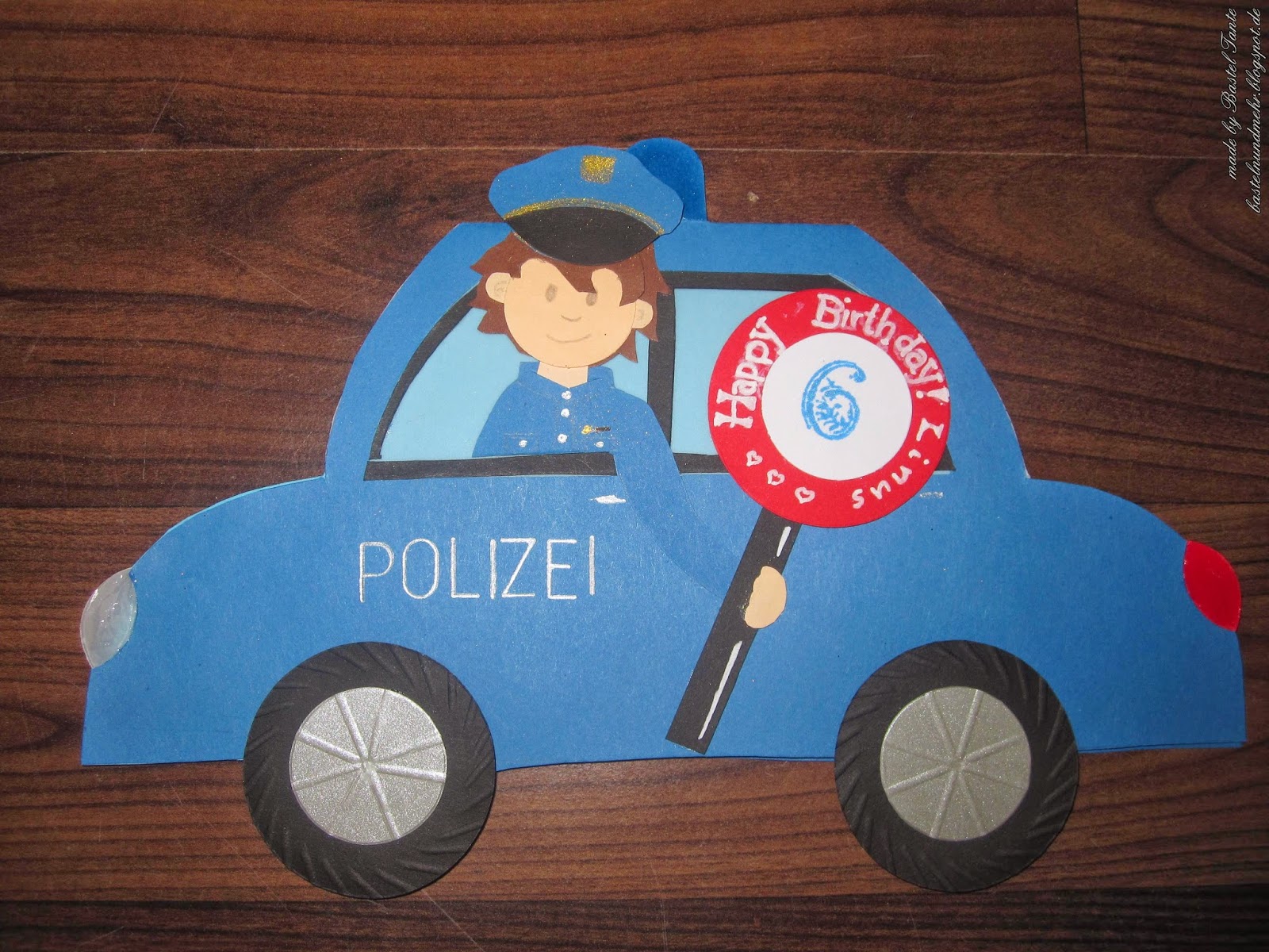 Bastel Tante: Polizeikarte