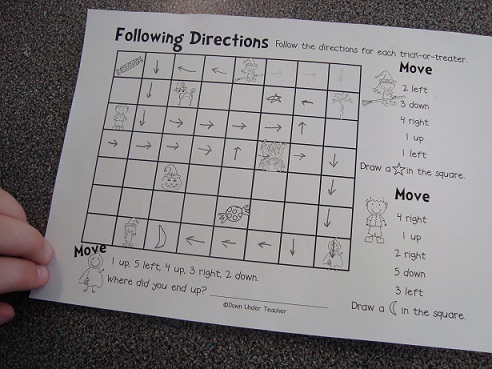 Down Under Teacher: Direction in Math