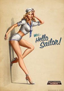 Pin up, mamrinera