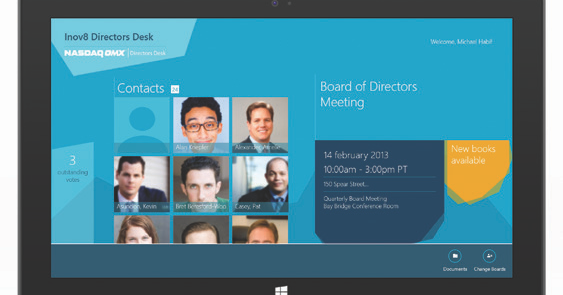 Directors Desk Nasdaq Omx Directors Desk Directors Desk For