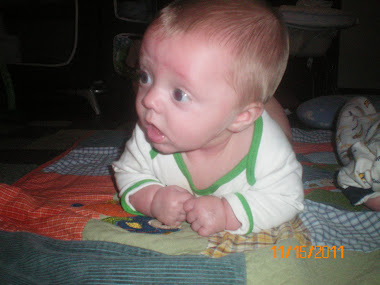 Chase's Tummy Time:)