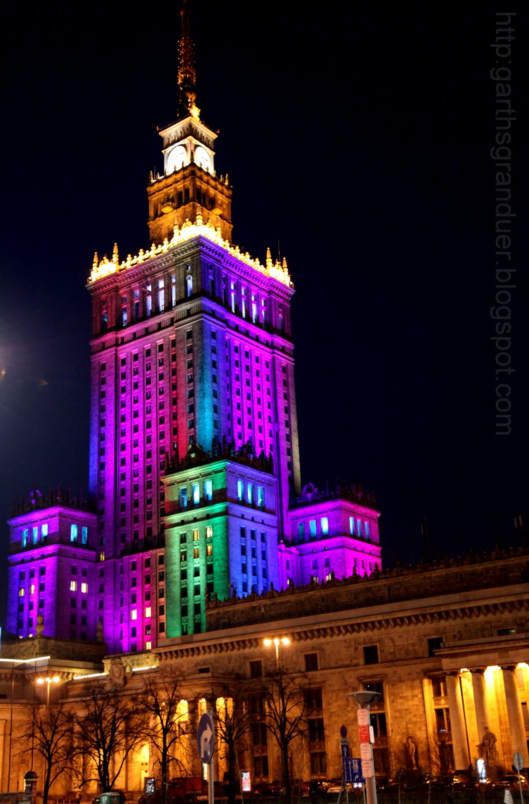 Moving Flashing Lights