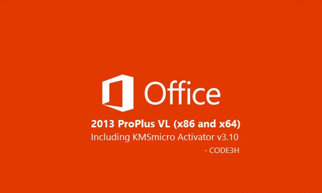 Microsoft Office 2013 Professional Plus (32&64Bit) Activator