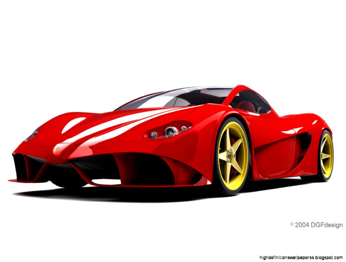 Ferrari Aurea Berlinetta by DGF Design Red Front Angle Ferrari Aurea Berlinetta by DGF Design Red Front Angle