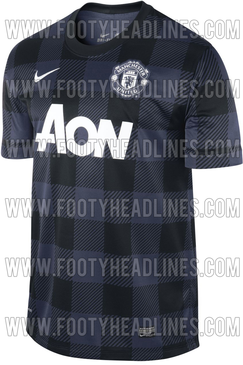 Manchester United 1314 (201314) Away Kit Leaked Footy Headlines