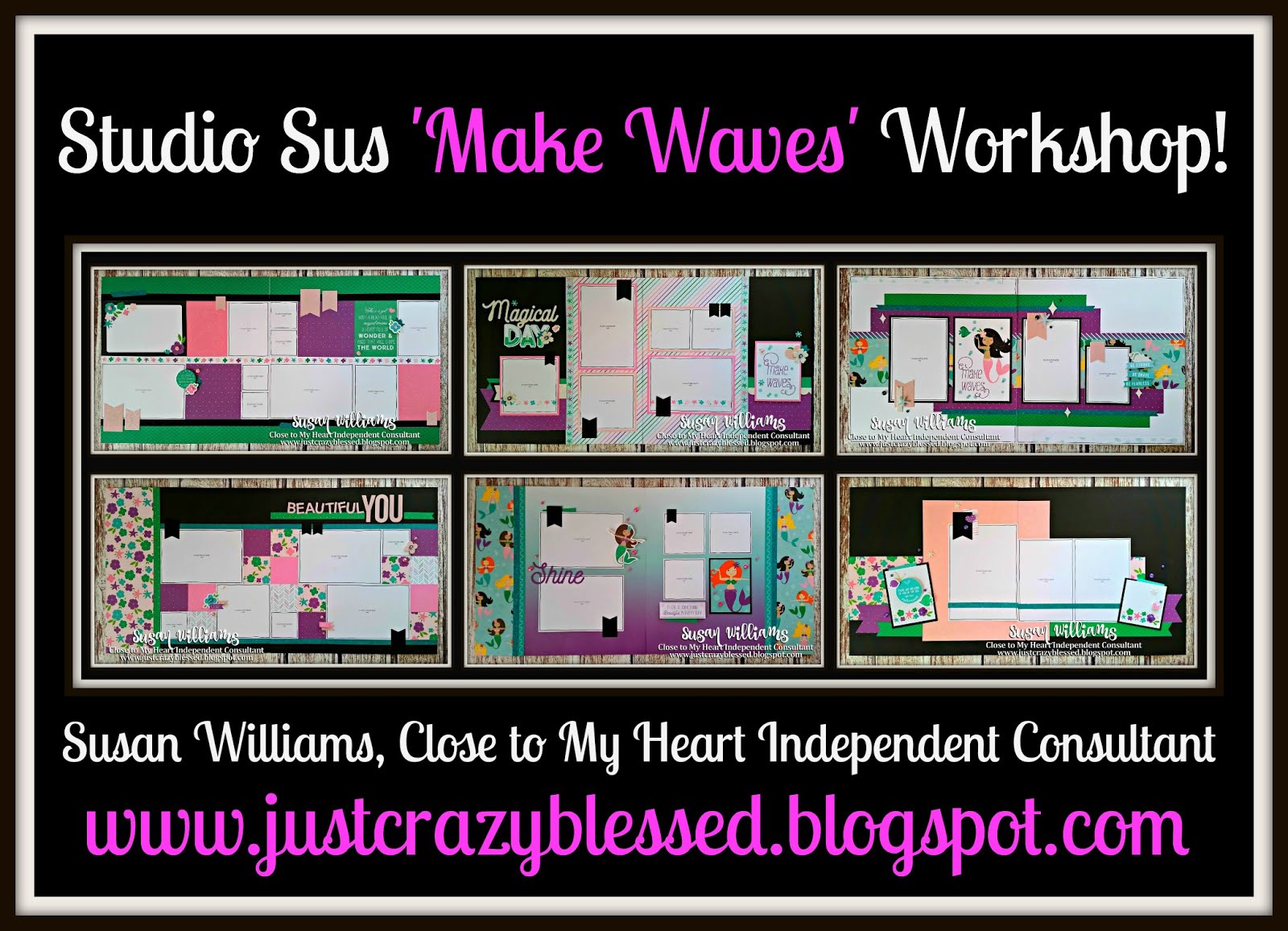 'Make Waves' Scrapbooking Workshop!