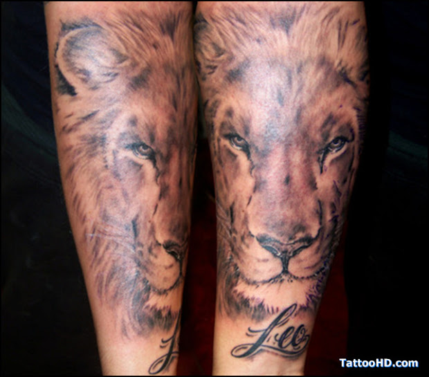 wild tattoos lion tattoo design