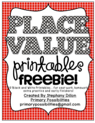http://www.teacherspayteachers.com/Product/Place-Value-Printables-Freebie-Homework-Seat-Work-and-More-933593