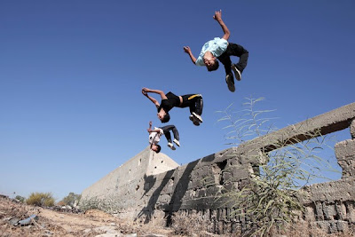 parkour Gaza