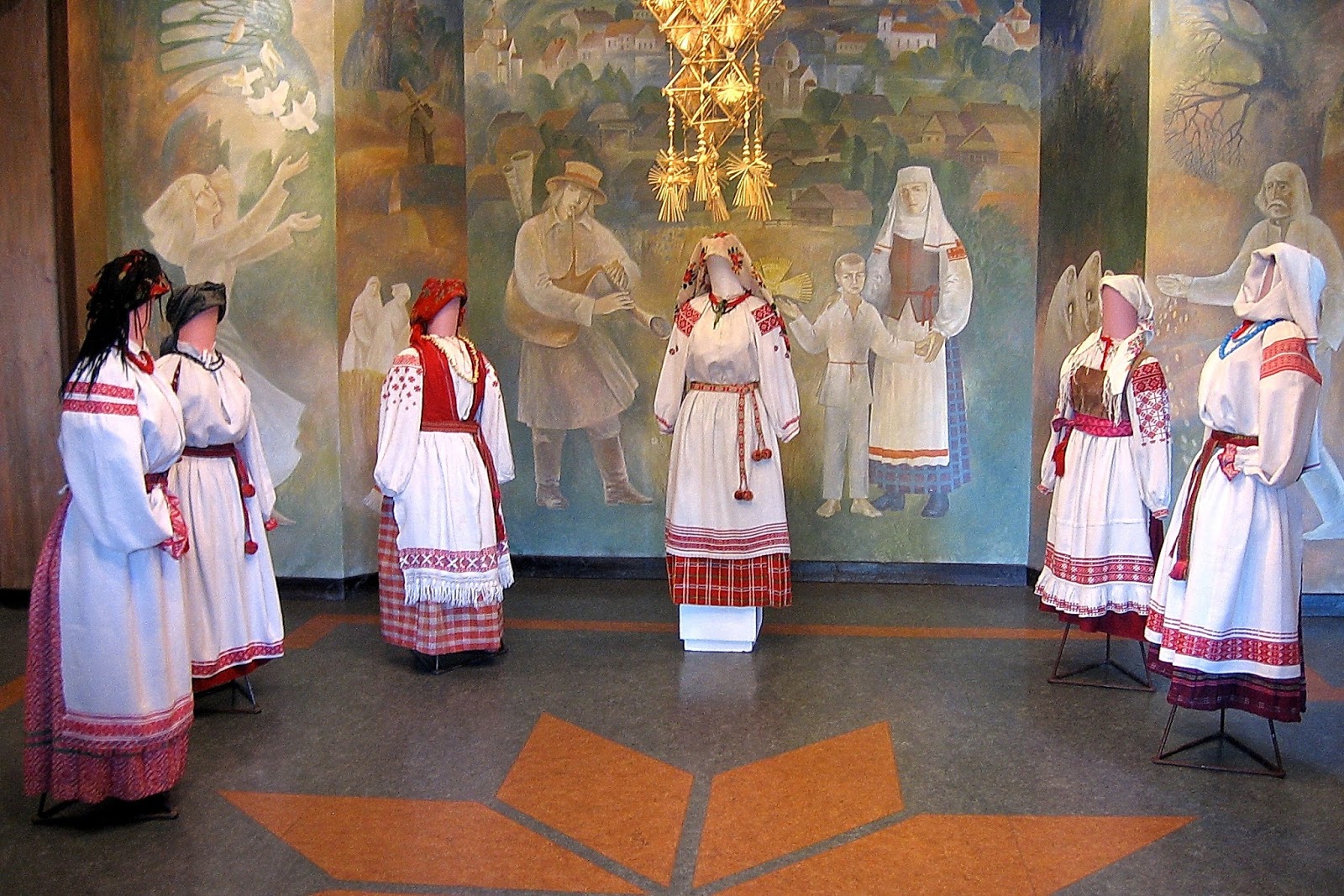 Local style Traditional costume of Belarus