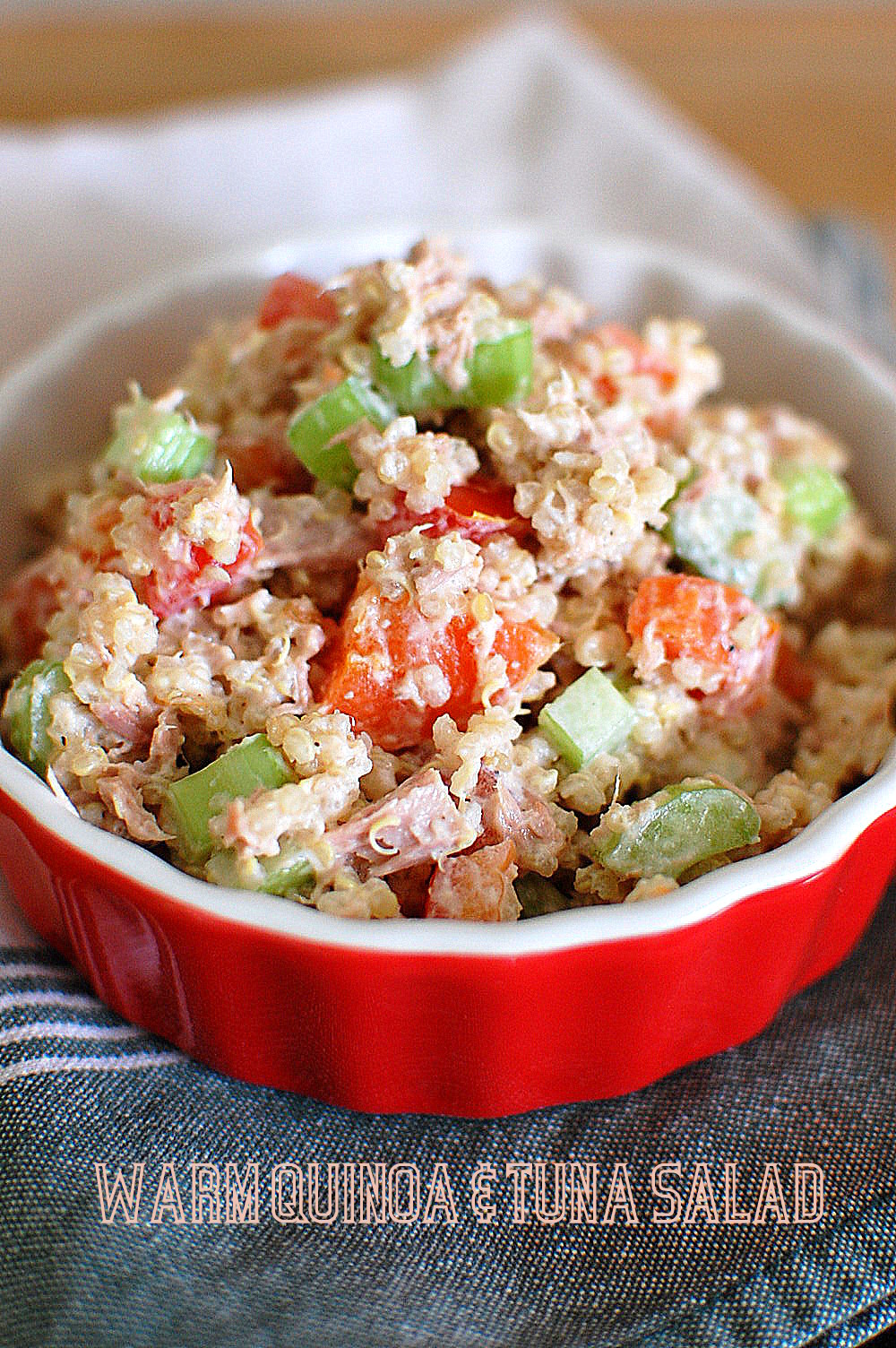 Food, Fun & Life Warm Quinoa & Tuna Salad