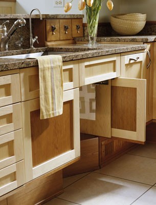 accessible sink kitchen wheelchair cabinet under open aging place ada doors roll cabinets handicap accessibility access slide bathroom universal peninsula