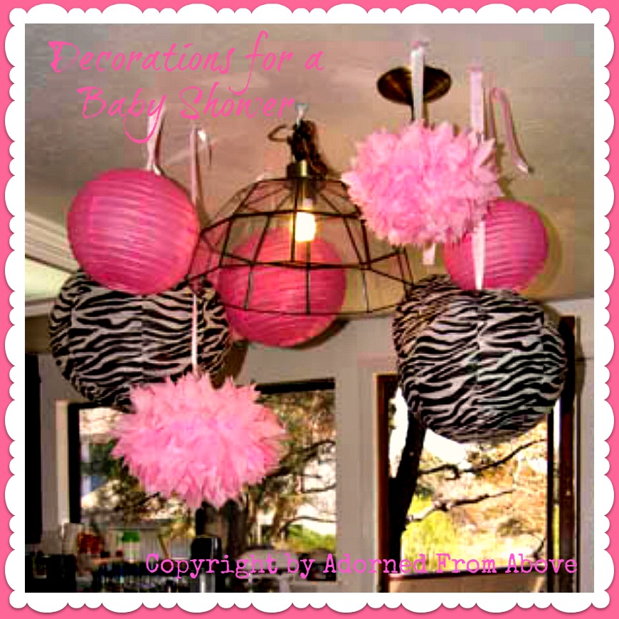 Adorned From Above Decorations For A Baby Shower