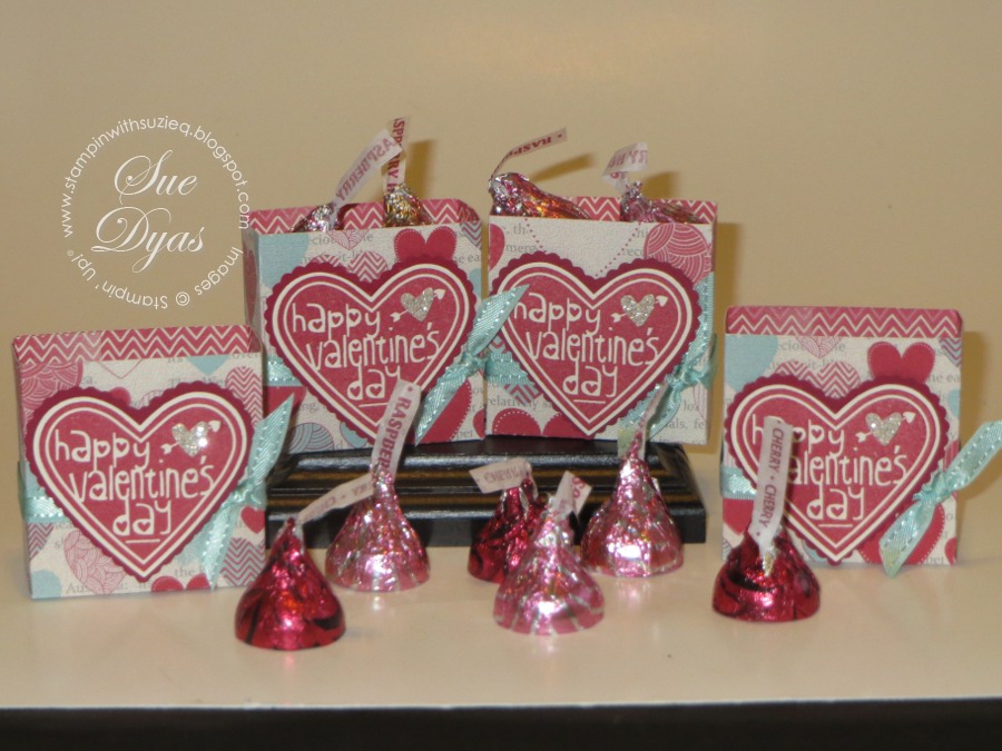 Stampin' With Suzie Q Valentine's Day Treat Holders