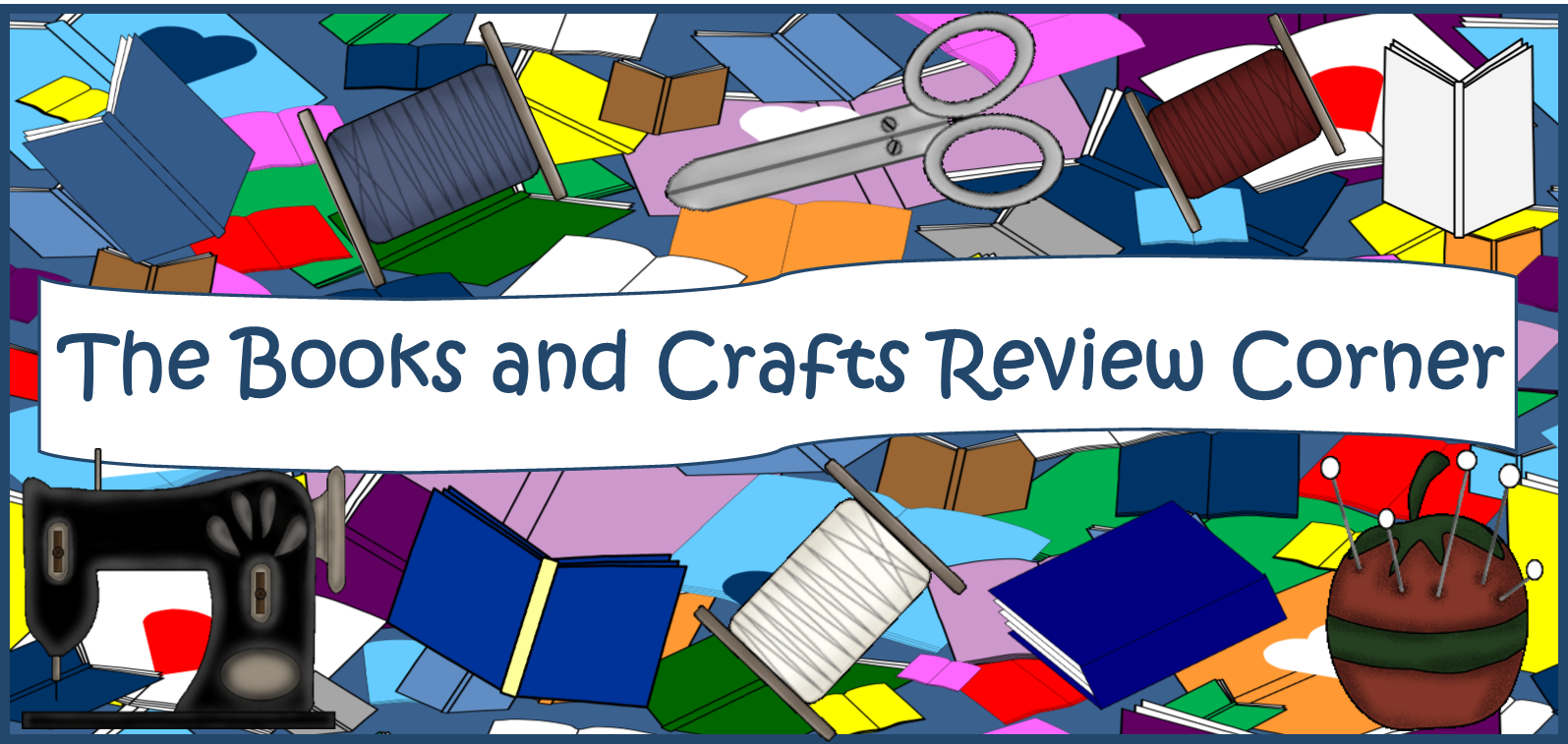 Thanks For Visiting "The Book & Crafts Review Corner!"  I Hope You Enjoyed Your Visit!