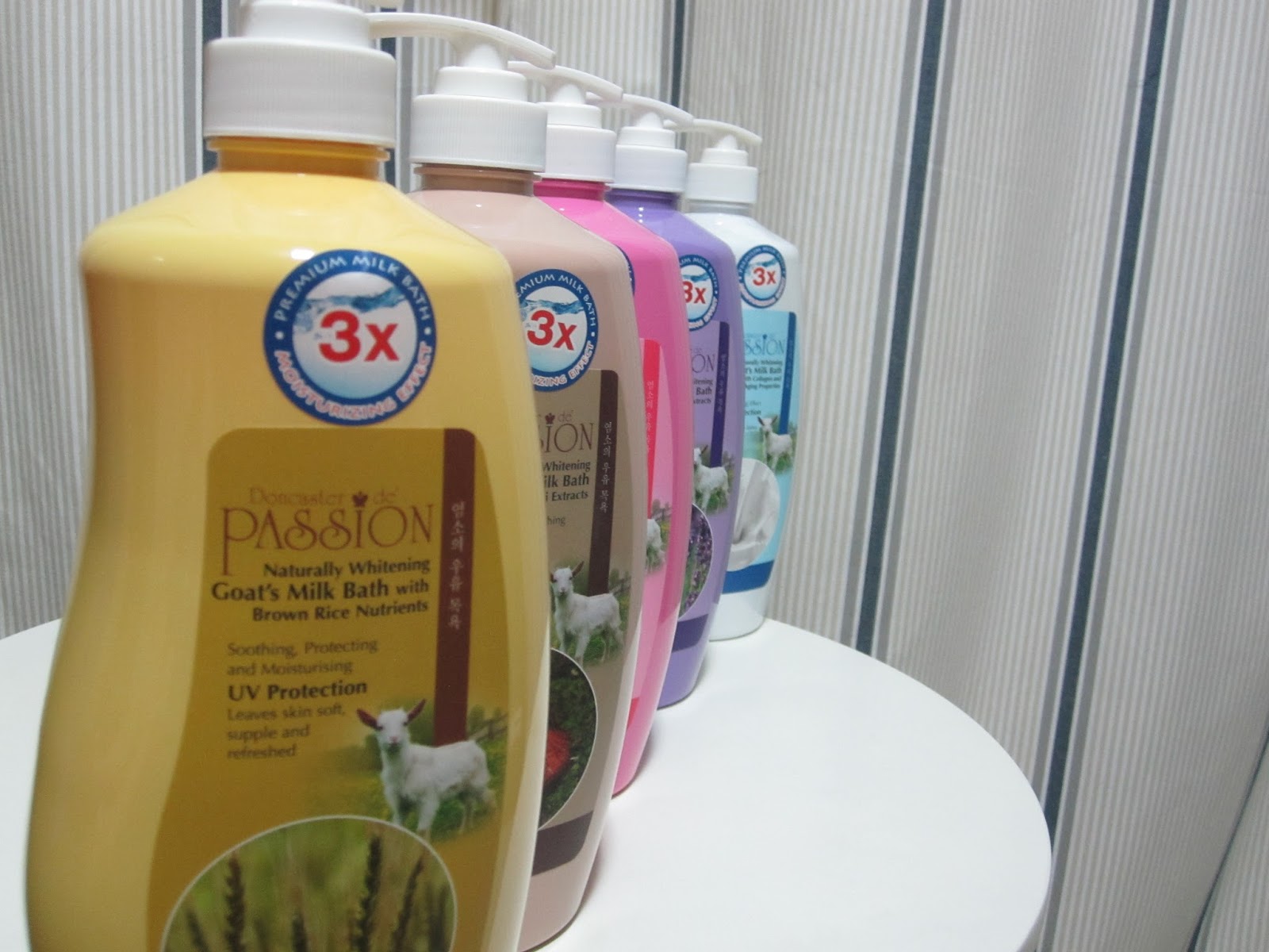 Why is body wash better than soap bar? A Passion Goat Milk Bath Series