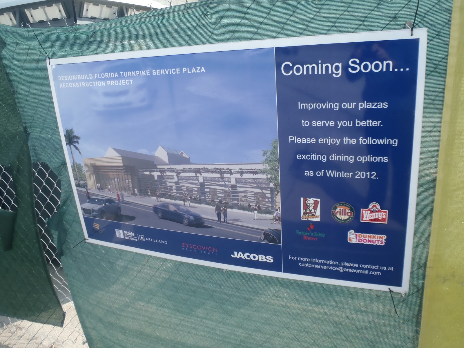 Map Of Florida Turnpike Service Plazas Map