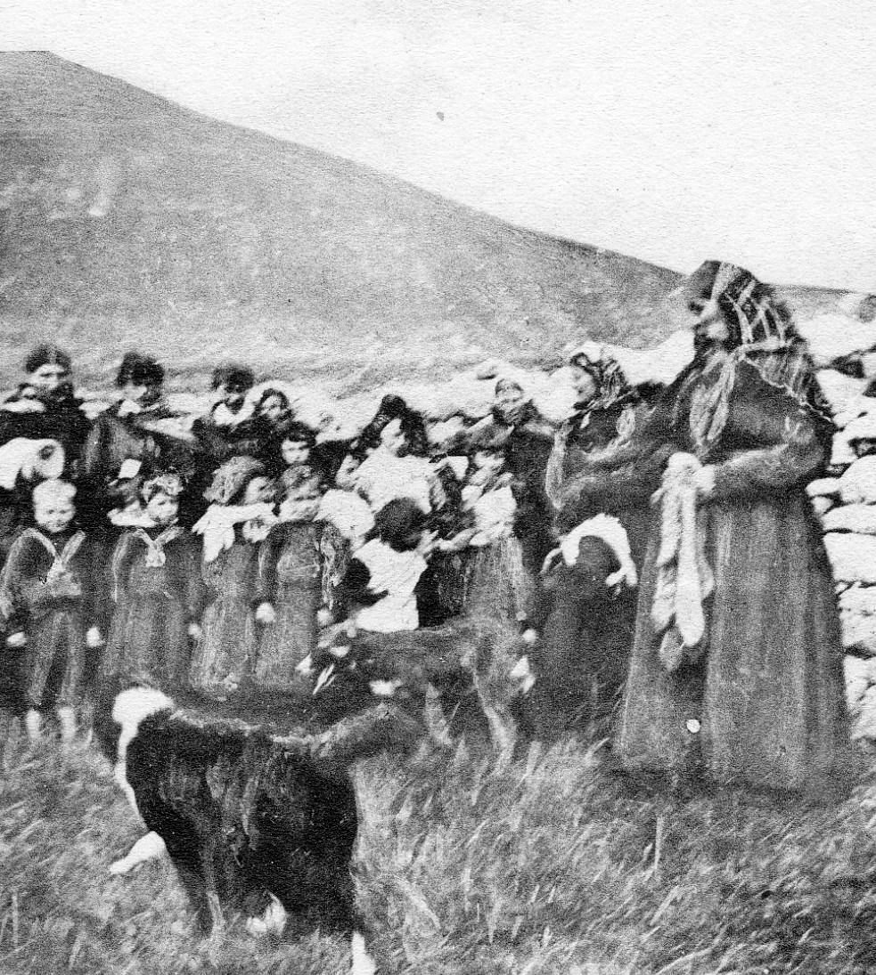 Tour Scotland Photographs Old Photographs Islanders St Kilda Scotland