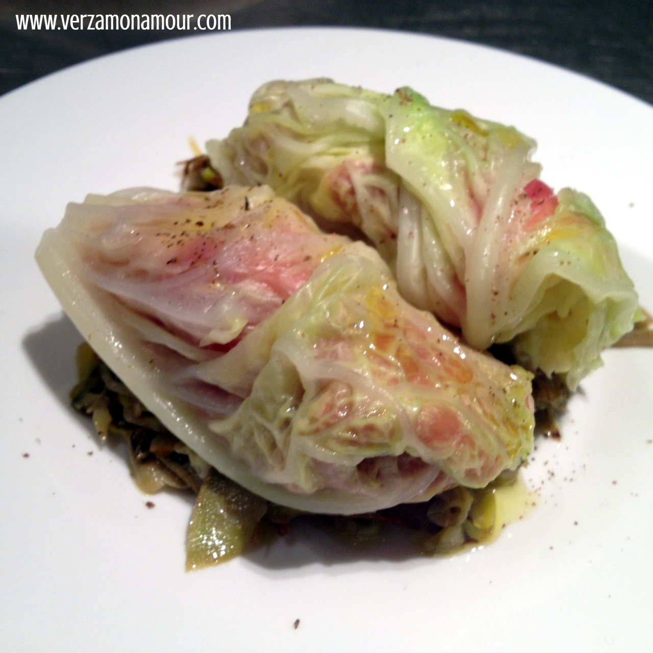 Involtini di verza al prosciutto San Daniele Ricette di cucina Le