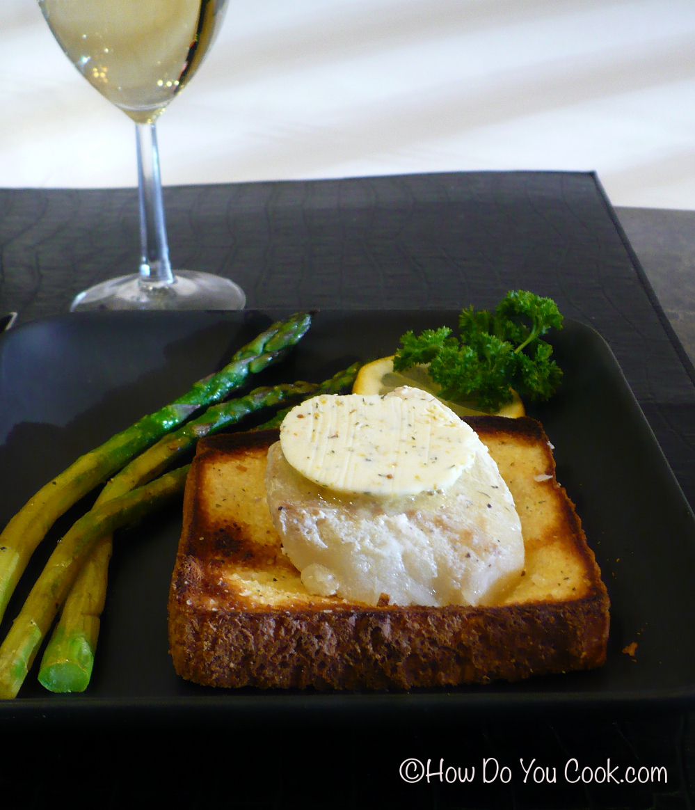How Do You Pan Seared Cod with Compound Butter Served OpenFaced