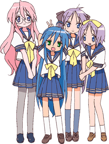 Sweet Temptation: The 4 Crazy and Cute School Girls -- Lucky Star