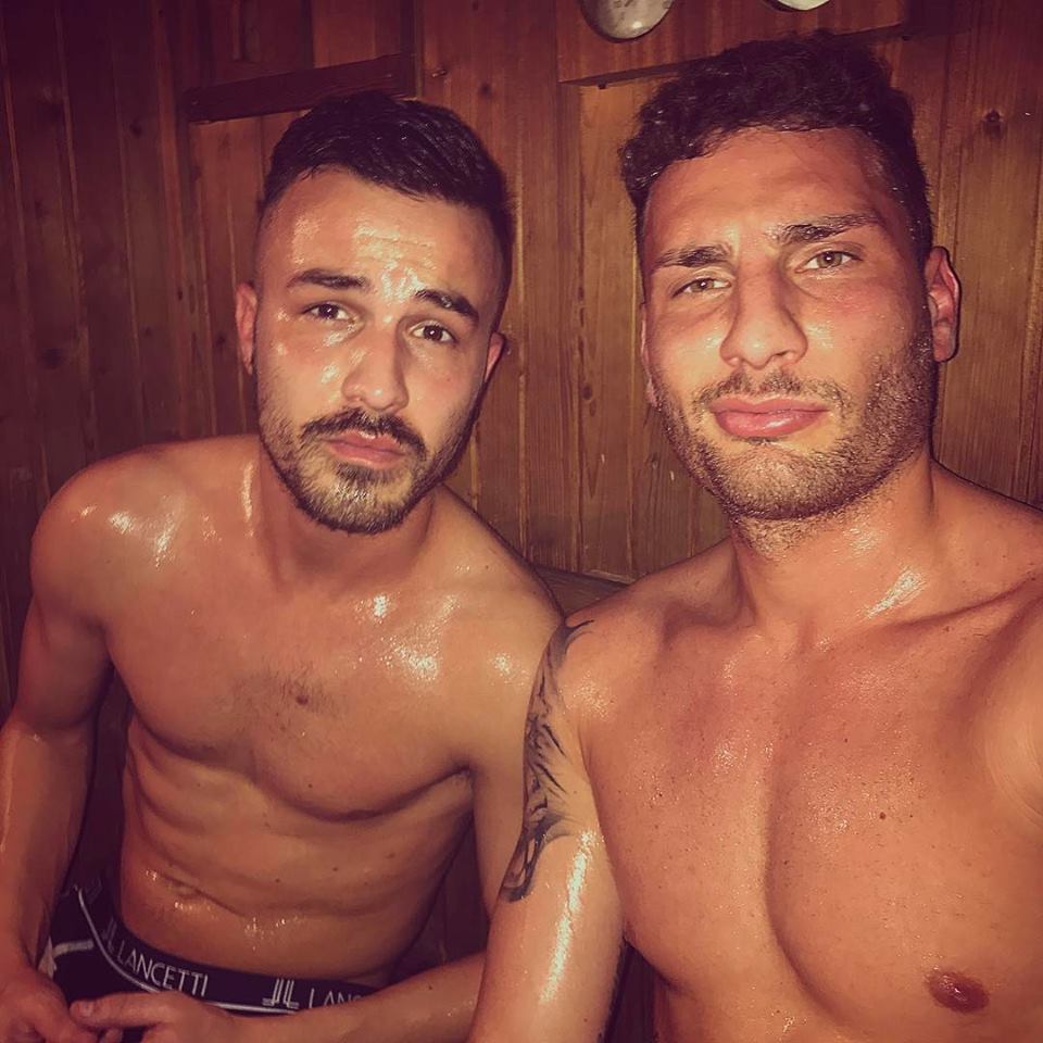 Shirtless People Italian Soccer Player Francesco Margiotta