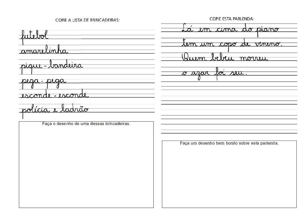 Caderno De Atividades