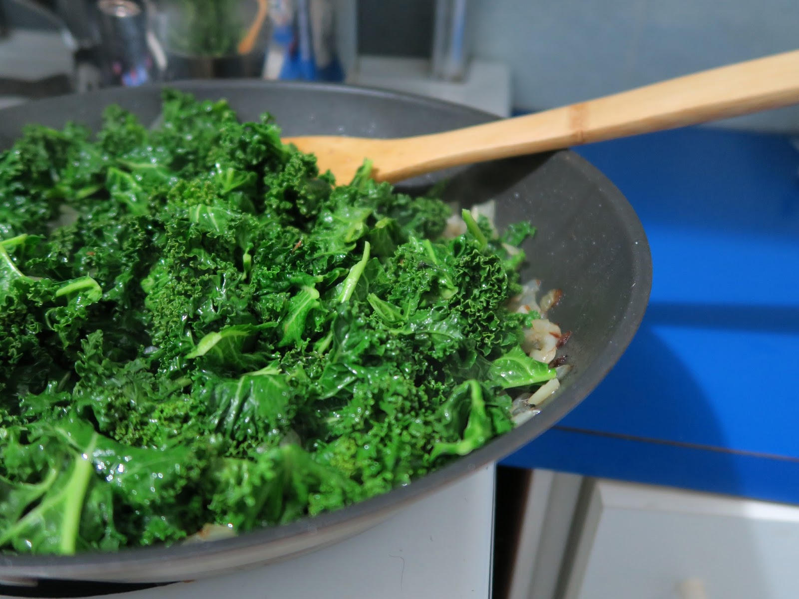 salt sugar & i Spicy Tuscan Kale, a recipe that keeps the mad index