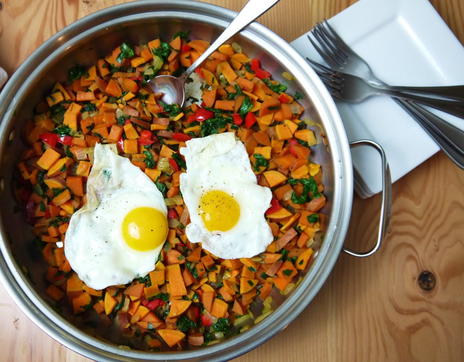 Eighty Twenty 80 Spinach Yam Hash