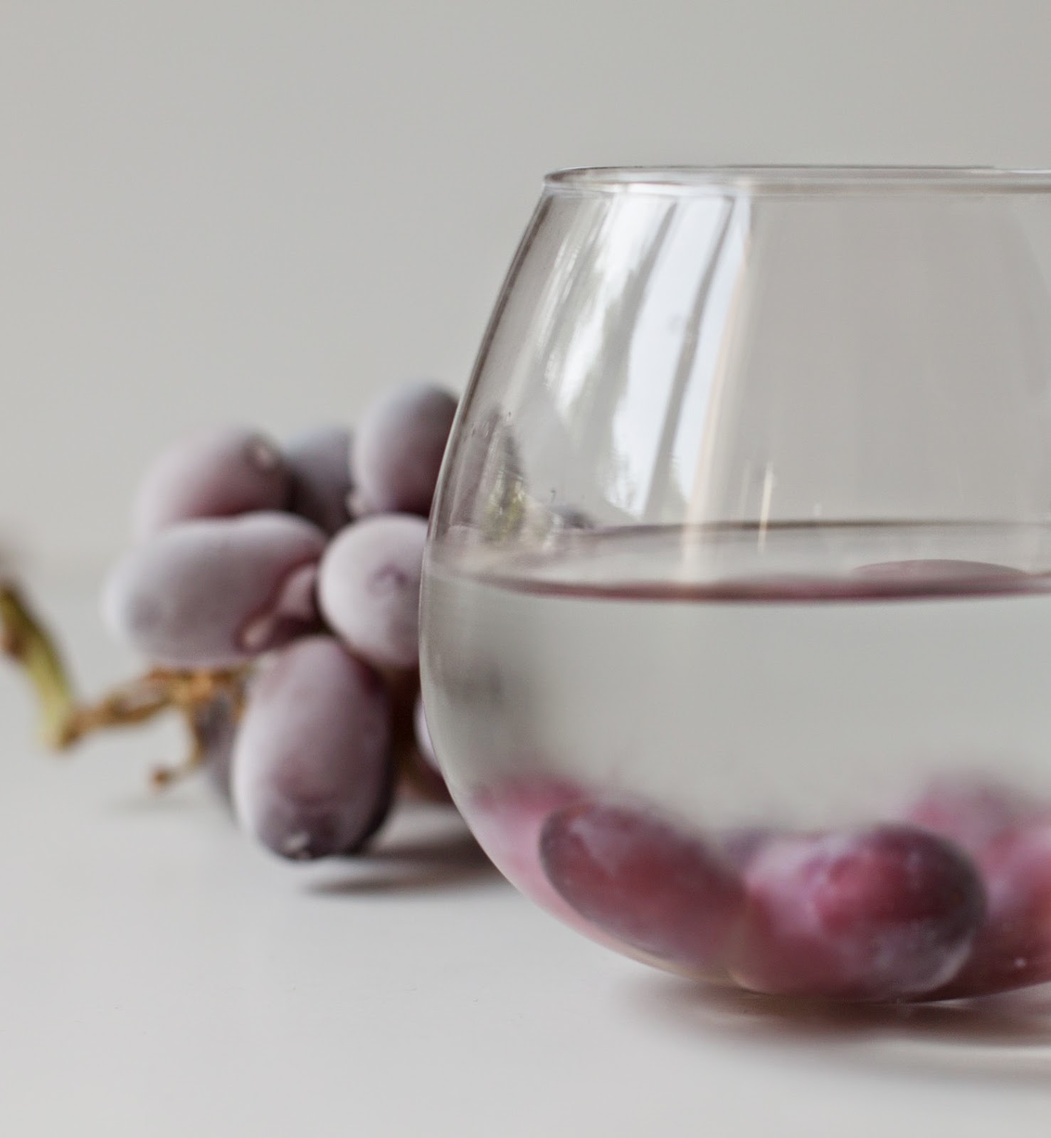 Simply Cooked Frozen Grapes a Refreshing Snack or a Tasty Drink Cooler