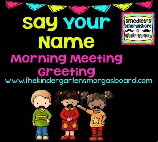 The Kindergarten Smorgasboard: A Kindergarten Smorgasboard Morning