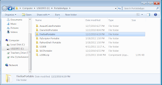 Firefox Portable folder