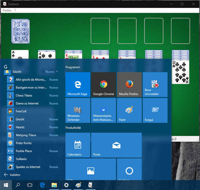 How to insert the solitaire cards game in Windows 10 or 8 and other old