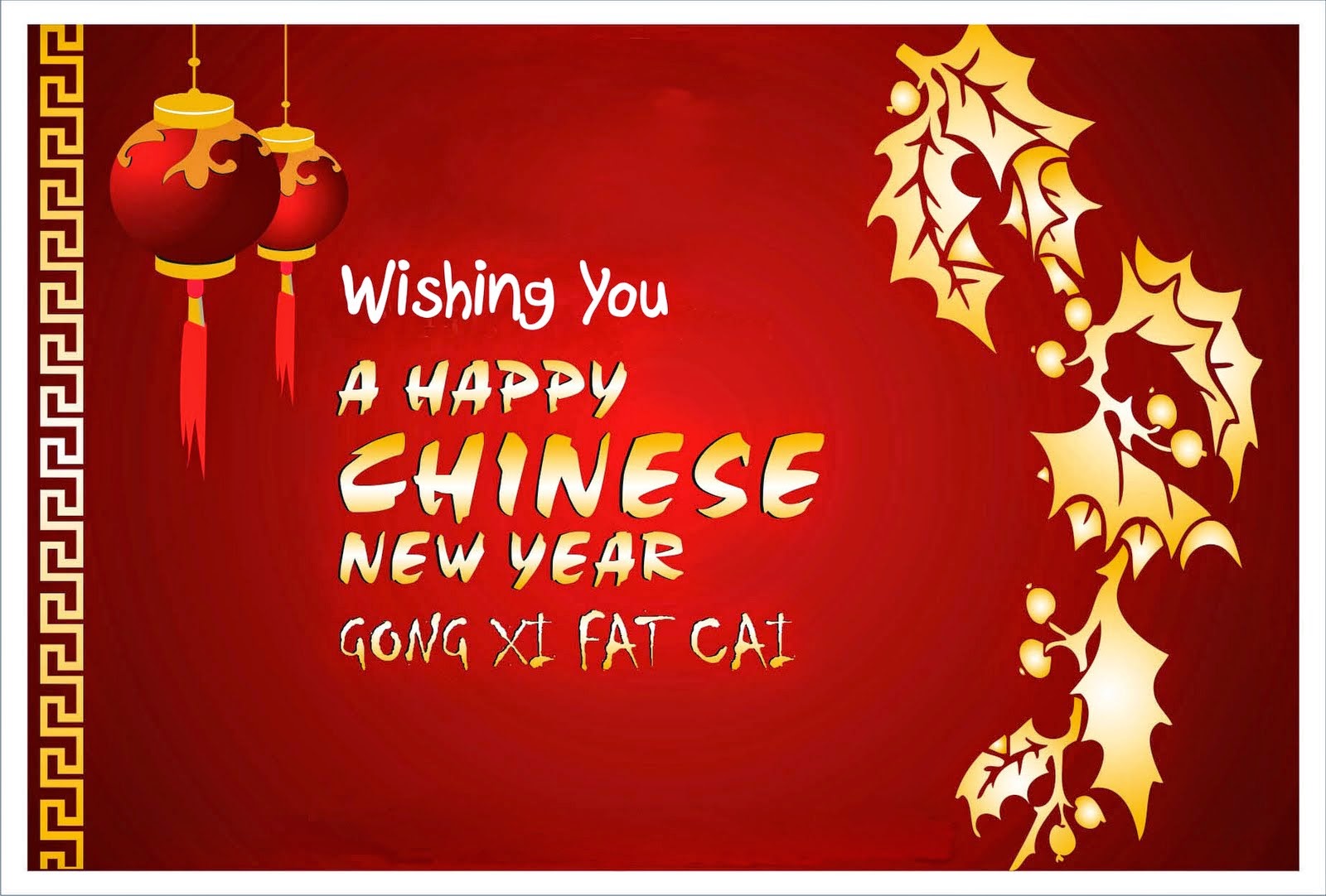 Gong Xi Fa Cai! Happy Lunar New Year =)