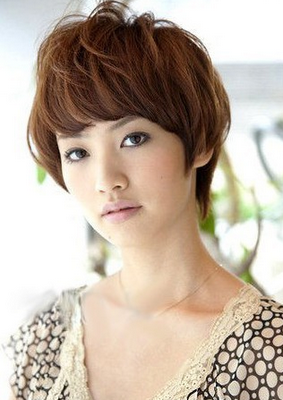 Popular Short Japanese Hairstyles for Women 2013