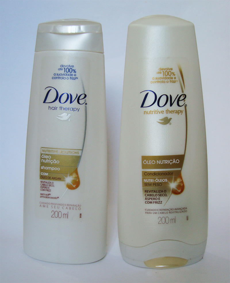 Beauty Rock Shampoo e Condicionador Dove Óleo Nutrição